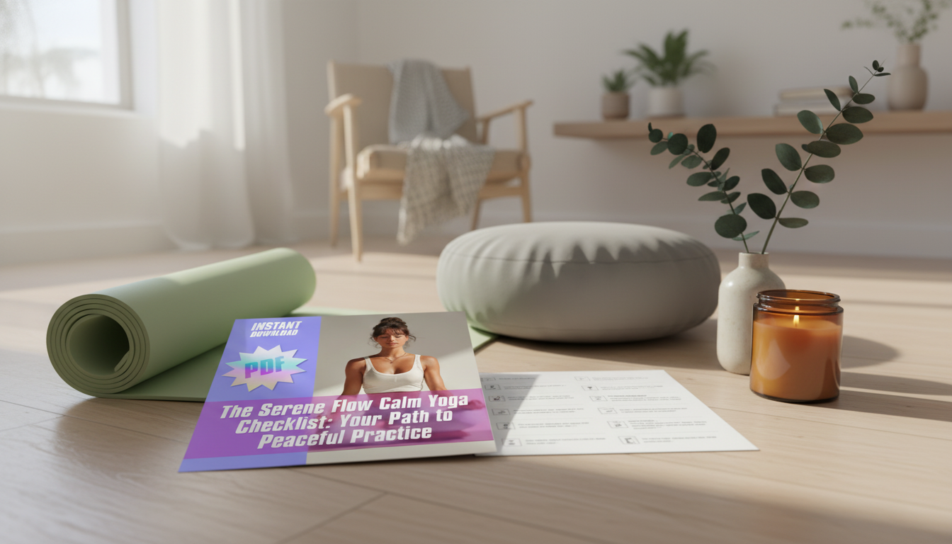 Calm Yoga Checklist: 10–20 Minute Serene Flow Routine