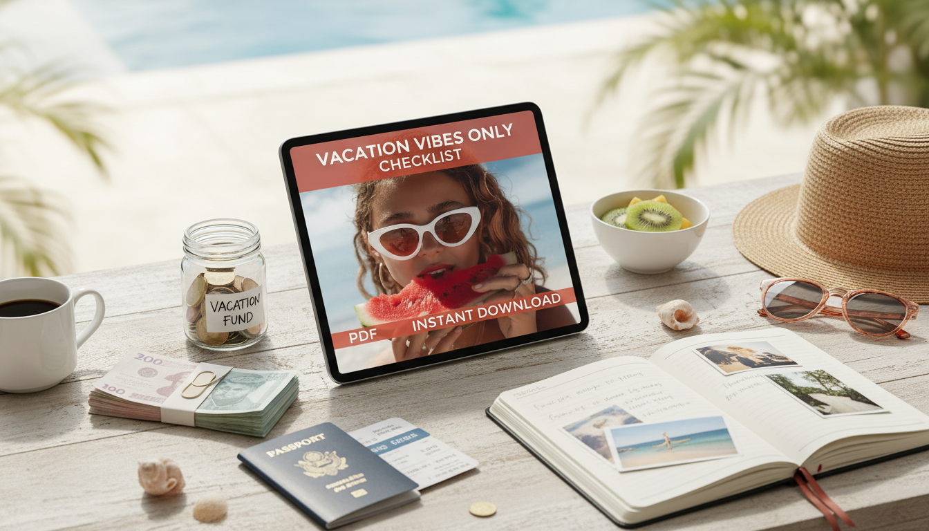 Dream Vacation Savings Checklist: Budget, Save & Book