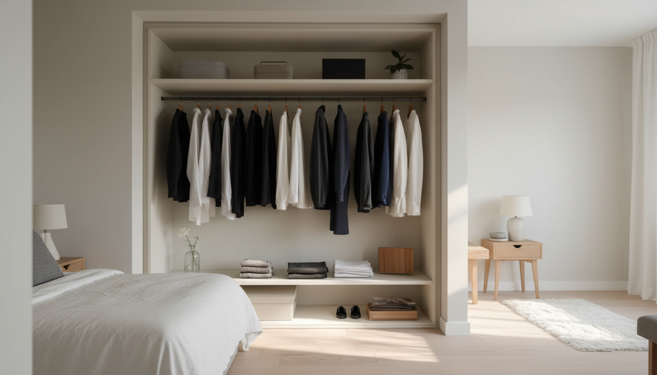 Weekend Closet Reset: Easy-Access, Space-Saving System