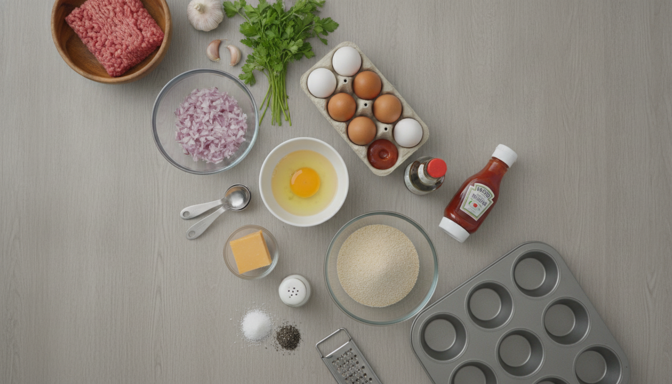 Beginner Meatloaf Muffins: Ingredients You’ll Need