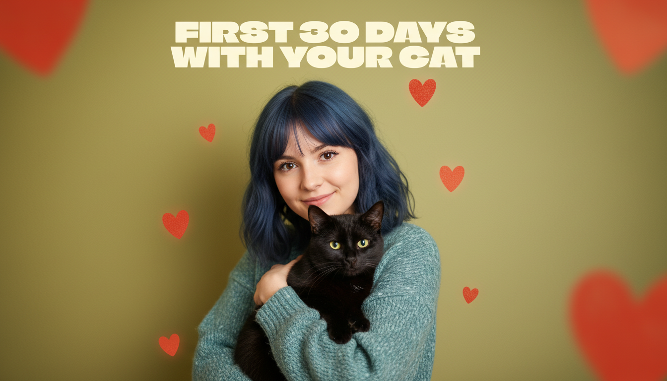 New Cat, First 30 Days: Checklist for a Calm Start